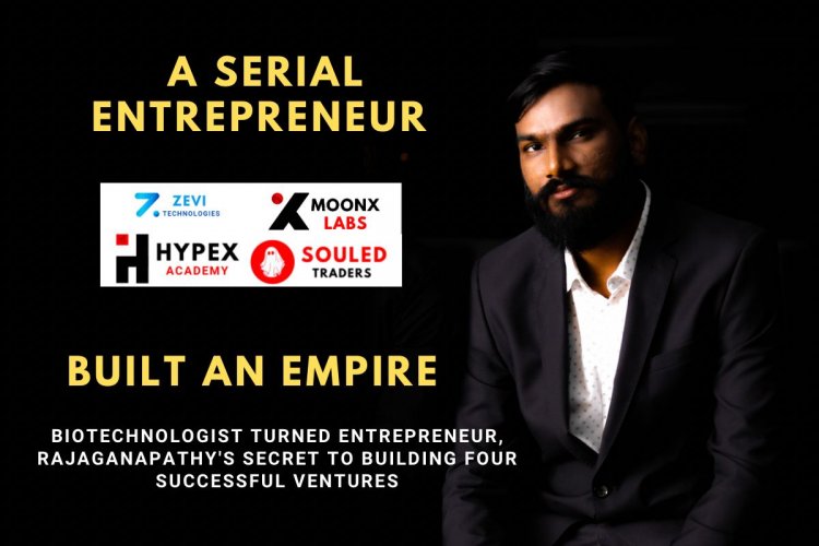 Biotechnologist Turned Entrepreneur, Rajaganapathy’s Secret to Building Four Successful Ventures