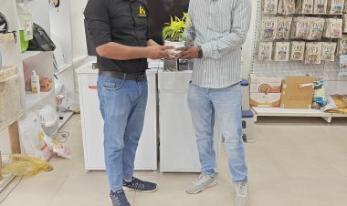 Humanaro  Foundation conducted an awareness campaign by distributing saplings on World Environmental Day