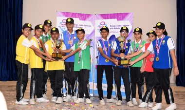 St. Anselm’s School Hosts Spectacular Finale of ISR DaVinci SoccerBot Championship