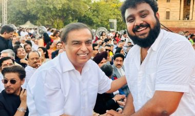 Tamil Nadu's Powerful BJP Politician Dr. Sairam Radhakrishna Meets Indian Tycoon Shri Mukesh Ambani: A Step Towards Progress