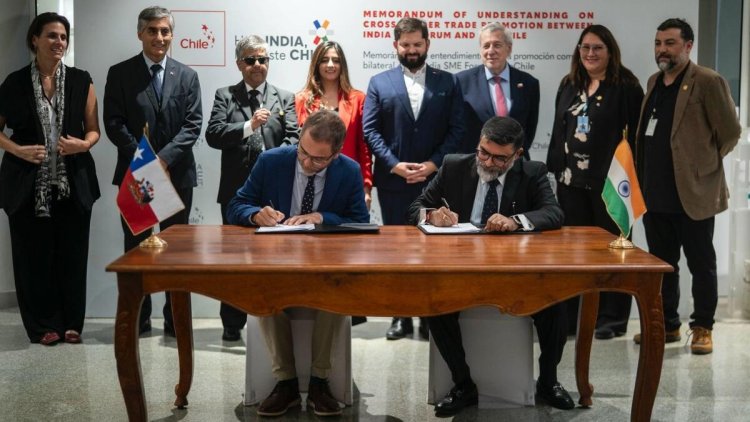 Chile, India Sign Key Deals to Boost SME and Start-Up Collaboration