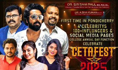 19th Annual Day Celebration – CETAFEST 2025 Christ College of Engineering and Technology, Puducherry