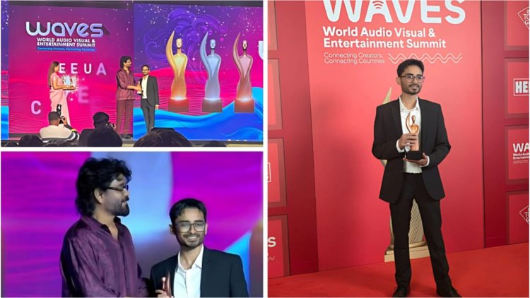 Sandeep Tripathy of STAS Canvas Wins WAVES 2025 Create in India Challenge Award for AI Avatar Creation