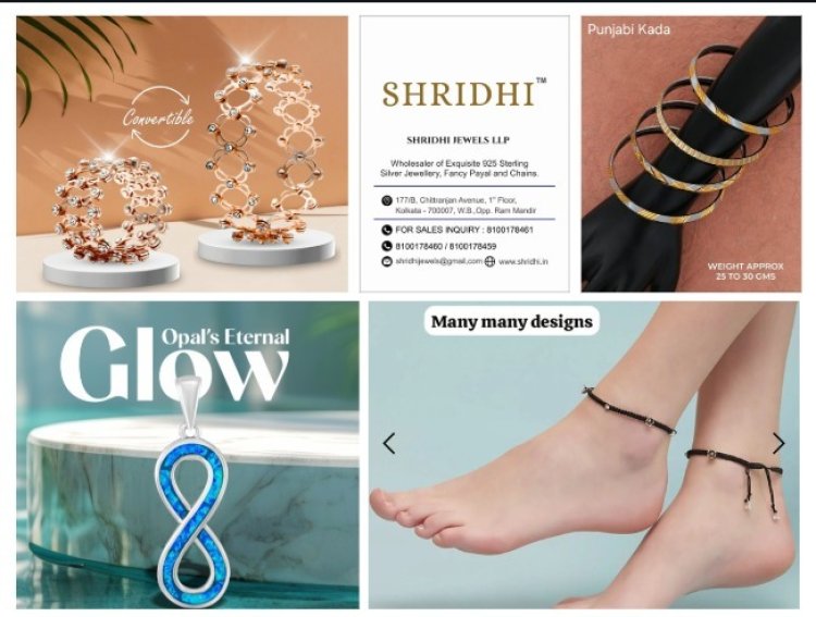 Shridhi Jewels LLP – A Trusted Name in 925 Silver Jewellery Wholesale in Kolkata