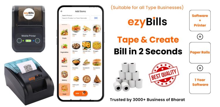 EzyBills – POS & Billing Software: The Smart Digital Solution for Every Retail Business.