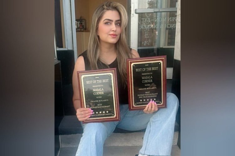 Sunita Dholakia’s Masala Corner Wins “Best Indian Restaurant” in Rutland for Second Consecutive Year