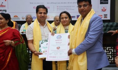Bholanath Das Honoured with the Lal Bahadur Shastri Award 2025 at the Constitution Club of India, Delhi