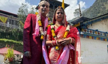 A Divine Union at Triyuginarayan Temple, Uttarakhand