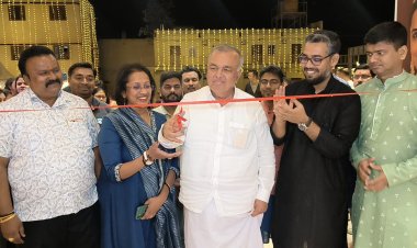 Ramalinga Reddy and Gopinath Reddy Inaugurate 10th Year Durga Puja Celebration by Sukriti Cultural Association at Sarjapura