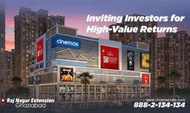 Charms 58 High Street: Ghaziabad’s Fastest-Growing 6-Floor Commercial Landmark Inviting Investors for High-Value Returns