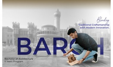 From Concept to Creation A comprehensive BArch experience at Nitte University
