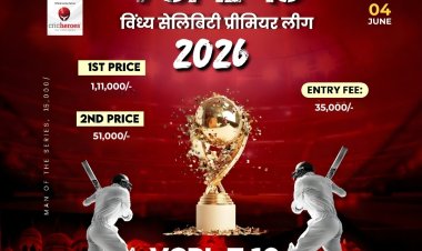 Grand Launch of “Vindhya Celebrity Premier League (VCPL) – T-10 2026” in Rewa for the First Time