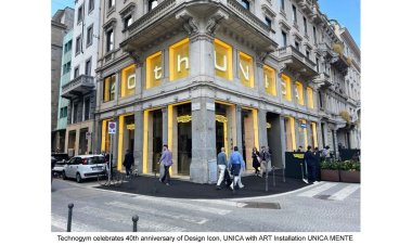 Technogym celebrates 40th anniversary of Design Icon, UNICA with ART Installation UNICA MENTE