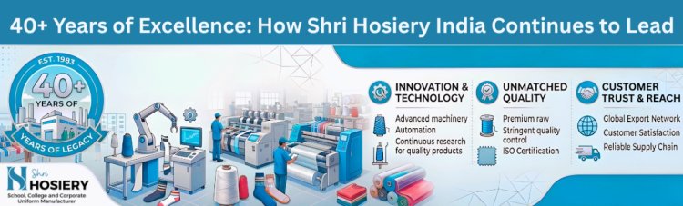 40+ Years of Excellence: How Shri Hosiery India Continues to Lead
