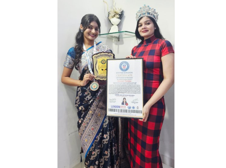 Kalyani Patidar Creates World Record by Reciting Hanuman Chalisa in Just 52 Seconds